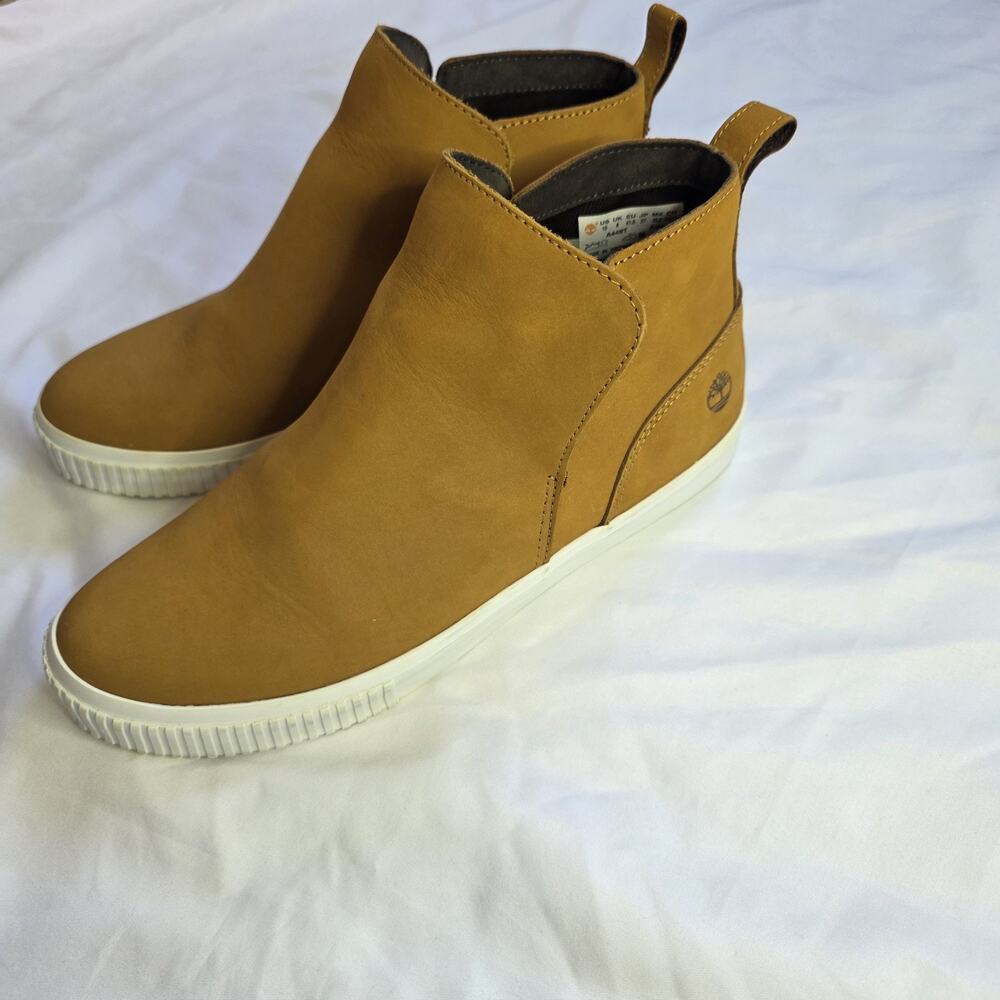 Timberland Women's Skyla Bay Chelsea Boot Brown AncleA448T A73118 Size 10